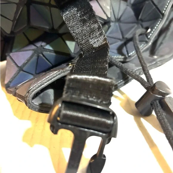 Handmade Geometric Pattern Backpack - Picture 6 of 7